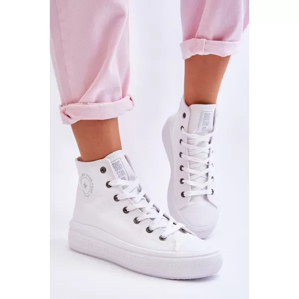  Damen-Sneaker BIG STAR LL274A183 WEISS Big Star Shoes 