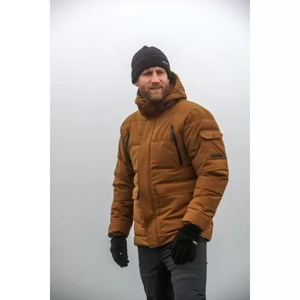  Herren-Winterjacke NORDBLANC FYRN NBWJM8257 PUŠTÍKS BRAUN 