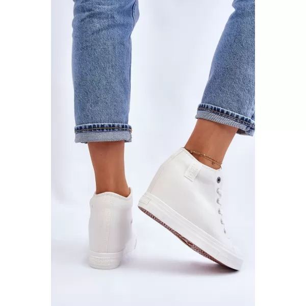  Damen-Sneaker BIG STAR LL274035 WEISS Big Star Shoes 