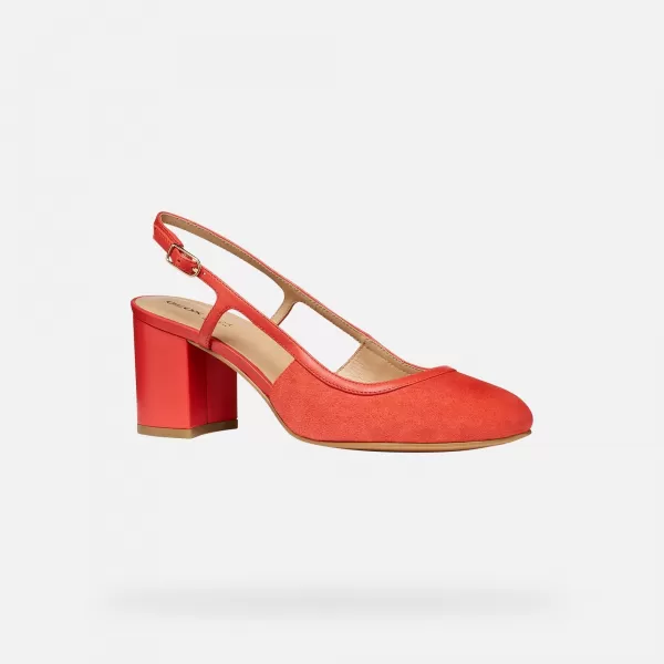  Damenschuhe GEOX VIRNILISA 65 G013228 ROT 
