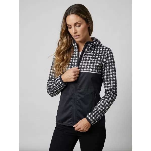  Premium-Softshelljacke für Damen ALTISPORT VOJ/ALW048JACK01 SCHWARZ UND WEIß 