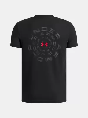 T-Shirt für Jungen UNDER ARMOUR UA B WM BLUR SS 6009269-001 SCHWARZ