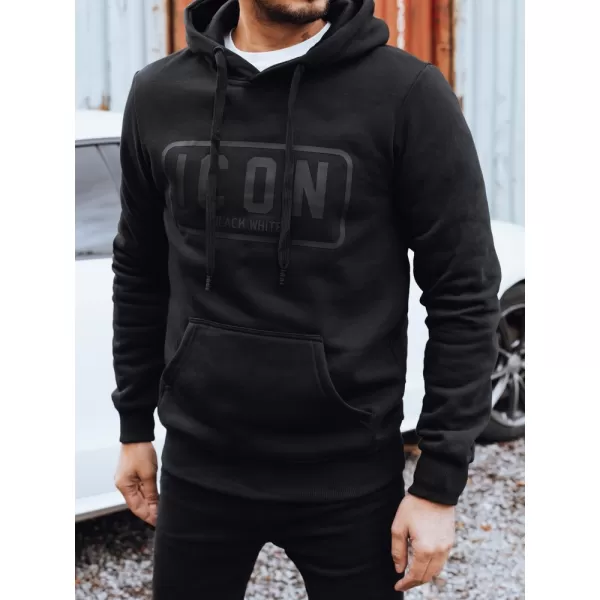  Herren-Sweatshirt DSTREET BX5919 SCHWARZ 