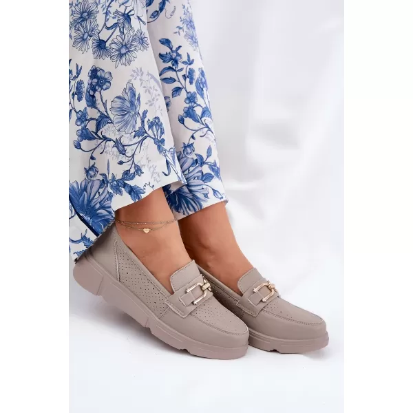  Damenmokassins VINCEZA 88007 BEIGE 