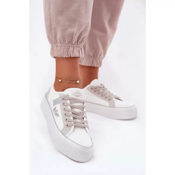  Damen-Sneaker LEE COOPER LCW-25-31-3479L WEIß 