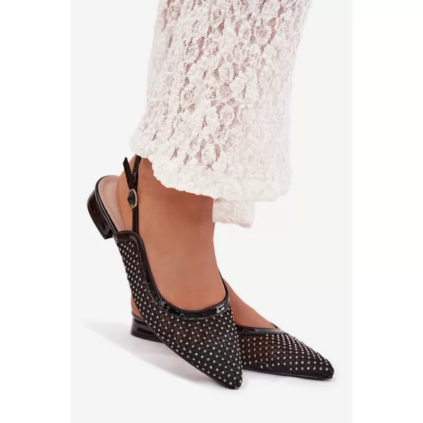  Ballerinas für Damen BOTO PATOU 42008 SCHWARZ 