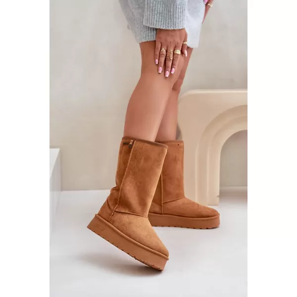  Damenschuhe BIG STAR OO274893 BRAUN/BEIGE Big Star Shoes 