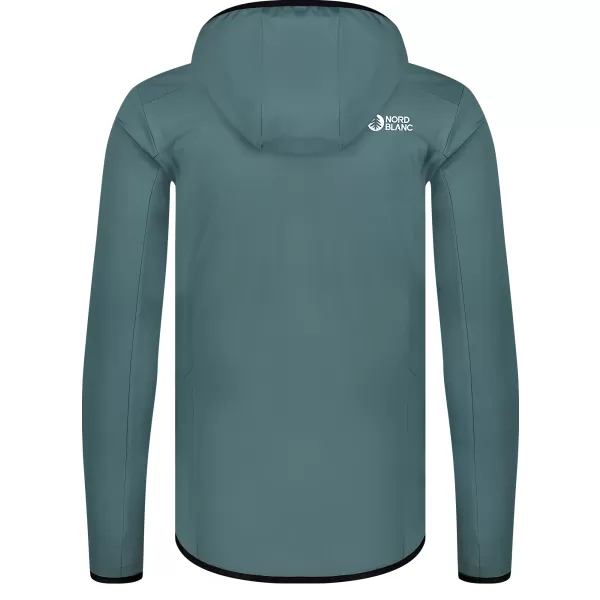  Powerfleece-Sweatshirt für Herren NORDBLANC BRACKEN NBWFM8286 DUNKELGRÜN 