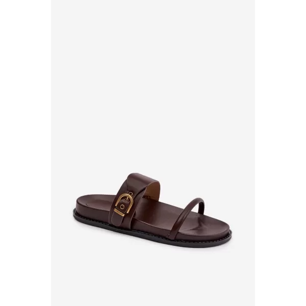  Damenhausschuhe BOTO SARILISSE 41610 BRAUN 