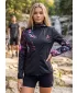 Premium-Softshelljacke für Damen ALTISPORT VOJ/ALW064JACK01 SCHWARZ ROSA