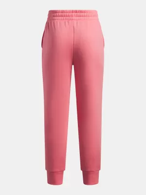 Jogginghose für Mädchen UNDER ARMOUR UA RIVAL FLEECE JOGGERS 1379525-600 ROSA