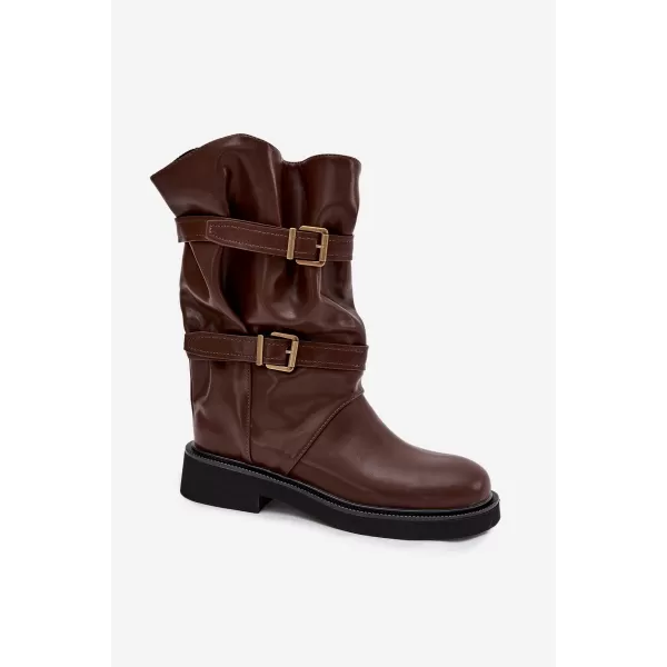  Damenstiefel BOTO HALVESSA 39587 BRAUN 