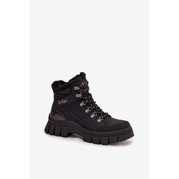  Winterstiefel für Damen LEE COOPER LCJ-25-31-3911 SCHWARZ 
