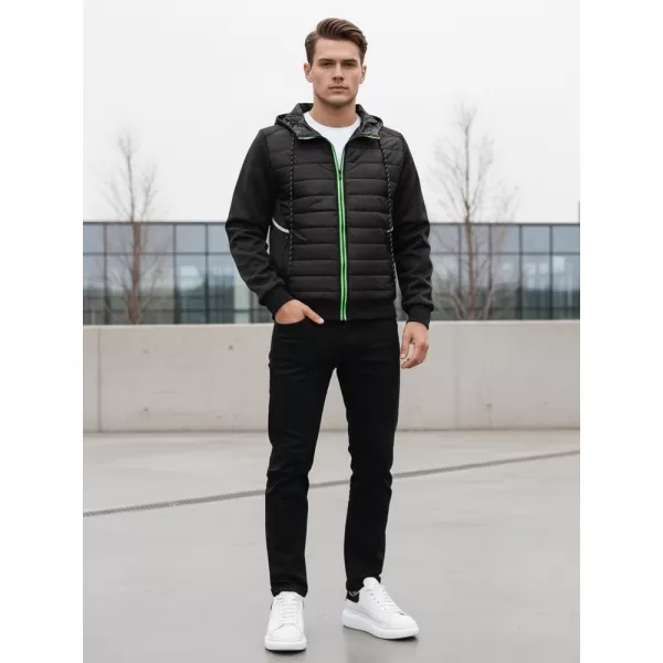  Herrenjacke DSTREET TX4394 SCHWARZ 