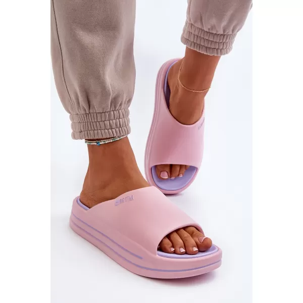  Damenhausschuhe BIG STAR NN274A035 ROSA Big Star Shoes 