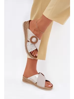 Damensandalen INBLU RV000012 BEIGE