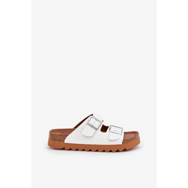  Damenhausschuhe BIG STAR LL274480 WEISS Big Star Shoes 