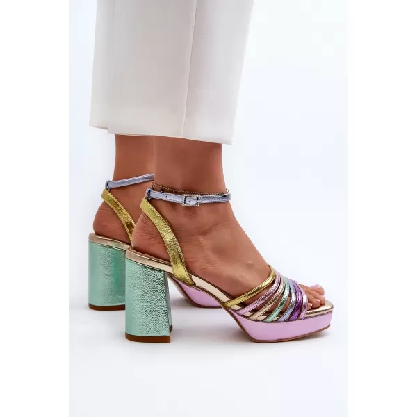  Damensandalen D&A CR920 LILA 