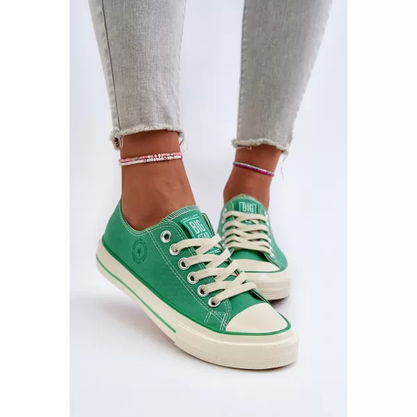  Damen-Sneaker BIG STAR NN274240 GRÜN Big Star Shoes 