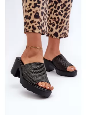 Damen-Flip-Flops EVENTO TITANTHA SCHWARZ