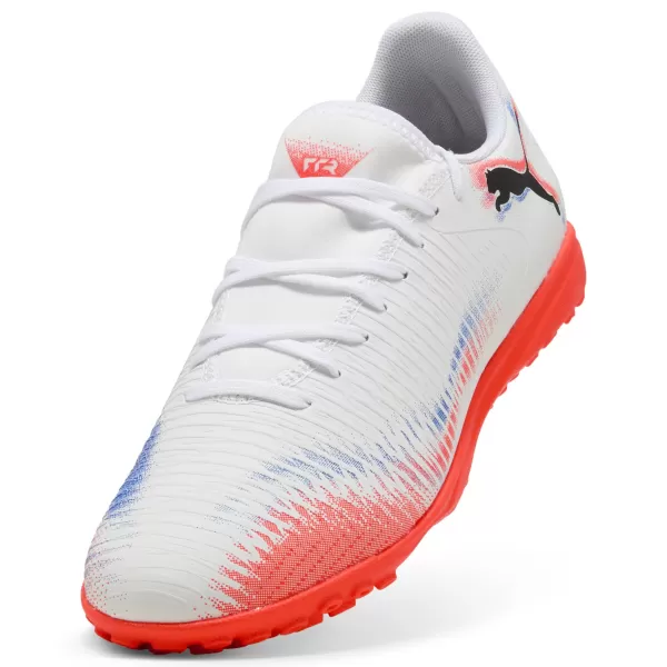  Stiefel PUMA FUTURE 8 PLAY TT 108605-01 WHITE/ WEIß/PUMA-SCHWARZ/LEUCHTROT 