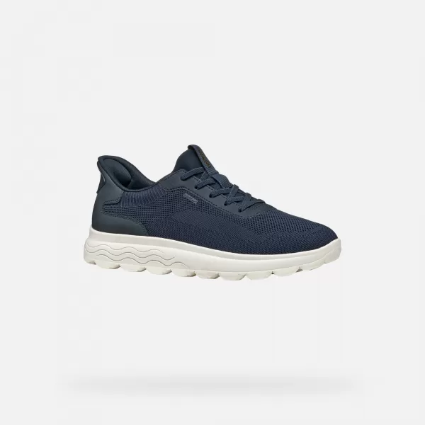  Herren-Sneaker GEOX SPHERICA PLUS G002969 DUNKELBLAU 