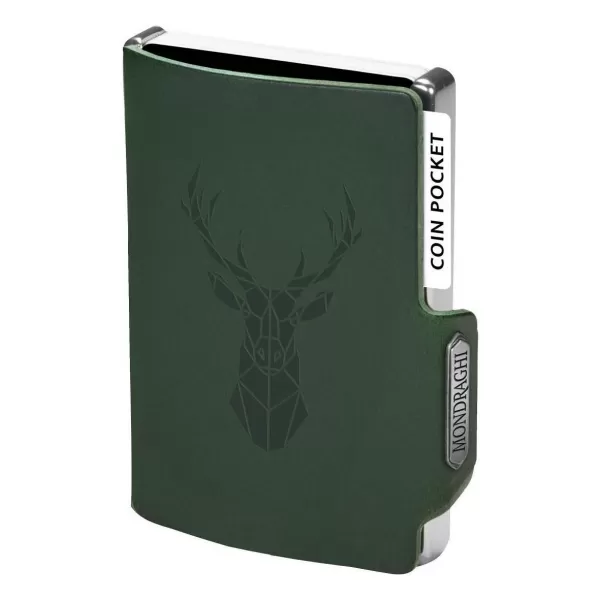  Geldbörse MONDRAGHI Silhouette Modern Deer GRÜN 