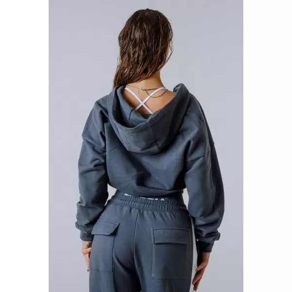  Kapuzenpullover mit Reißverschluss POWER 895 GRAU Nebbia 