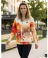 Hochwertiges Damen-Sweatshirt mit Reißverschluss ALTISPORT VOJ/ALW127MI02 ORANGE