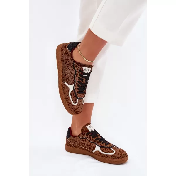  Damen-Sneaker LOPEZ JUST DARE SS2D4016 BRAUN/BEIGE Daniel Lopez Just Dare 