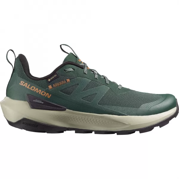  Herrenschuhe SALOMON ELIXIR ACTIV GTX L49229800 SKARABÄUS/GRÜNER GIEBEL/CHILI 