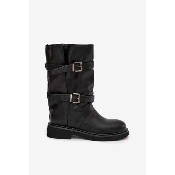  Damenstiefel BOTO HALVESSA 39588 SCHWARZ 