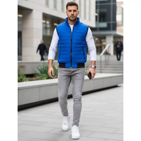  Herrenweste DSTREET TX4017 BLAU 