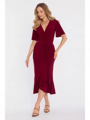 Kleid MOE M912 KASTANIENBRAUN