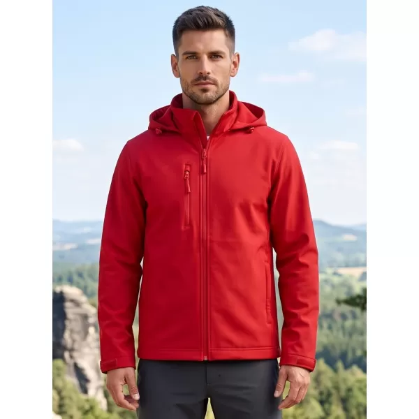  Herren-Softshelljacke ALTISPORT NoPrint NP/ALM845 ROT 