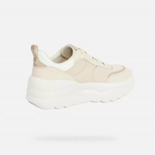  Damen-Sneaker GEOX XTROS G012868 CREMIG 