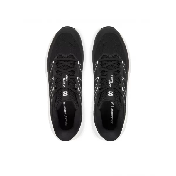  Herrenschuhe SALOMON ULTRA FLOW 2 L47883500 SCHWARZ/WEIß/AGAVENGRÜN 