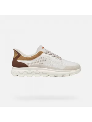 Herren-Sneaker GEOX SPHERICA PLUS FAST IN G014665 CREMIG