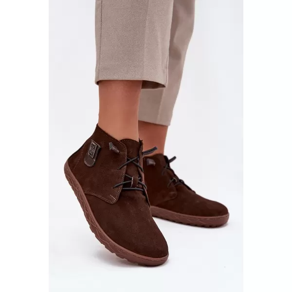  Damenschuhe ZAZOO 30072 SCHOKOLADE 