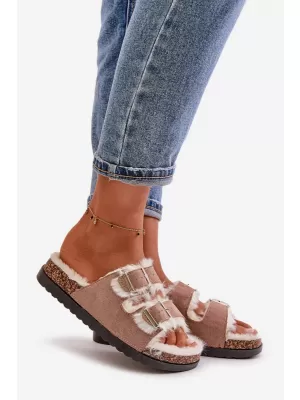 Damenhausschuhe BOTO EZILENA 33315 KHAKI