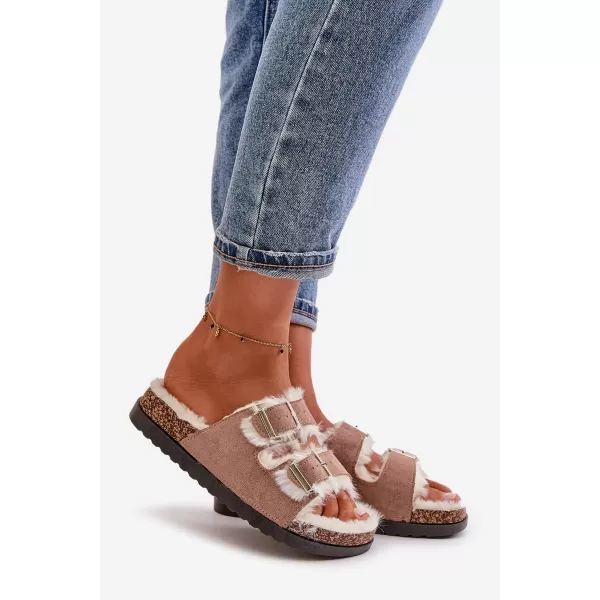  Damenhausschuhe BOTO EZILENA 33315 KHAKI 