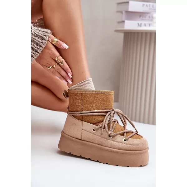  Schneemänner für Frauen BOTO MAVORA 34284 KHAKI 