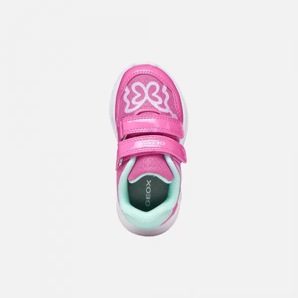  Mädchen-Sneaker GEOX SPRINTYE B654TA0GNHHC8471 ROSA 