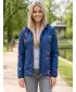 Premium-Softshelljacke für Damen ALTISPORT VOJ/ALW077JACK01 MARINEBLAU/ORANGE