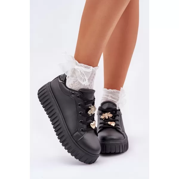  Damen-Sneaker EVENTO GRELESI SCHWARZ 