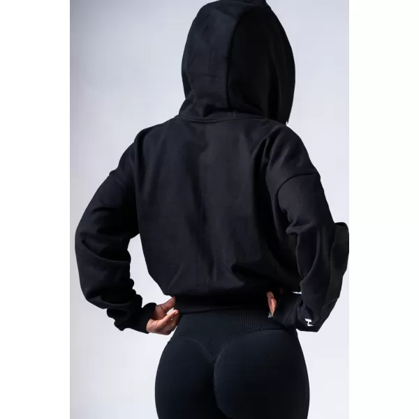  Kapuzenpullover mit Reißverschluss POWER 895 BLACK Nebbia 