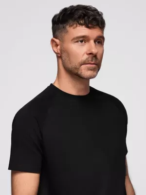 Herren-T-Shirt OMBRE OM-TSCT-0240 SCHWARZ