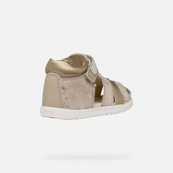  Erste Schritte für Mädchen GEOX SANDAL MACCHIA B254WB007NFC8560 BEIGE 