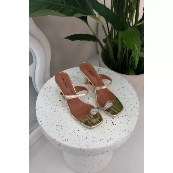  Damenpumps mit Absatz BOTO LORISSA 41453 GOLD 