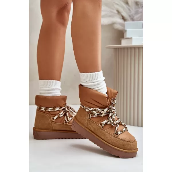  Schneemänner für Frauen D.FRANKLIN DFSH375003 BRÄUNEN 